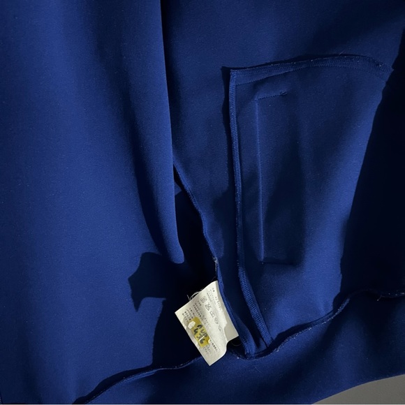 Comme Des Garçons CDG Play Blue Mens Zip Up Hoodie Size Large - Picture 12 of 12